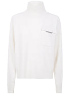 CASHMERE TURTLENECK SWEATER Brunello Cucinelli NUDE & NEUTRALS S