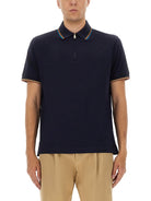 BLUE COTTON POLO SHIRTS Paul Smith BLUE M