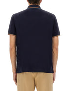 BLUE COTTON POLO SHIRTS Paul Smith