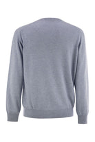 PURE CASHMERE CREW-NECK SWEATER Brunello Cucinelli