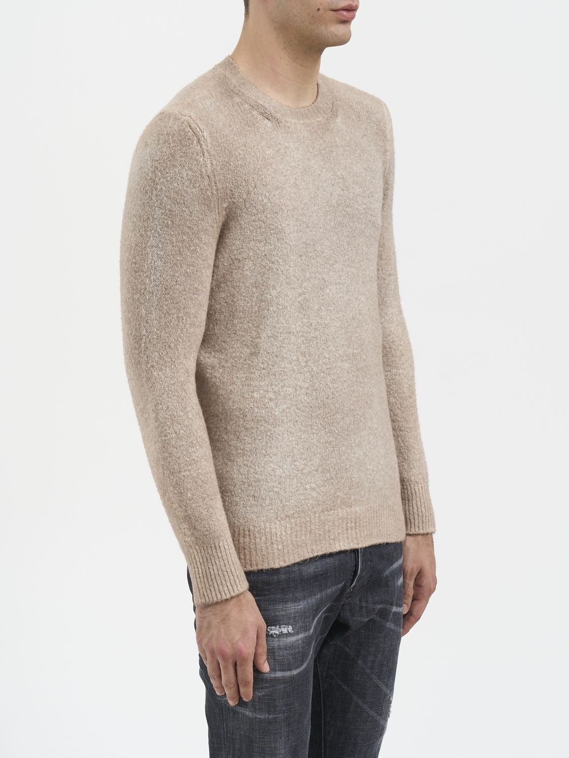CREW NECK COTTON SWEATER Avant Toi