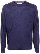 ROUND NECK SWEATER Brunello Cucinelli BLUE 48