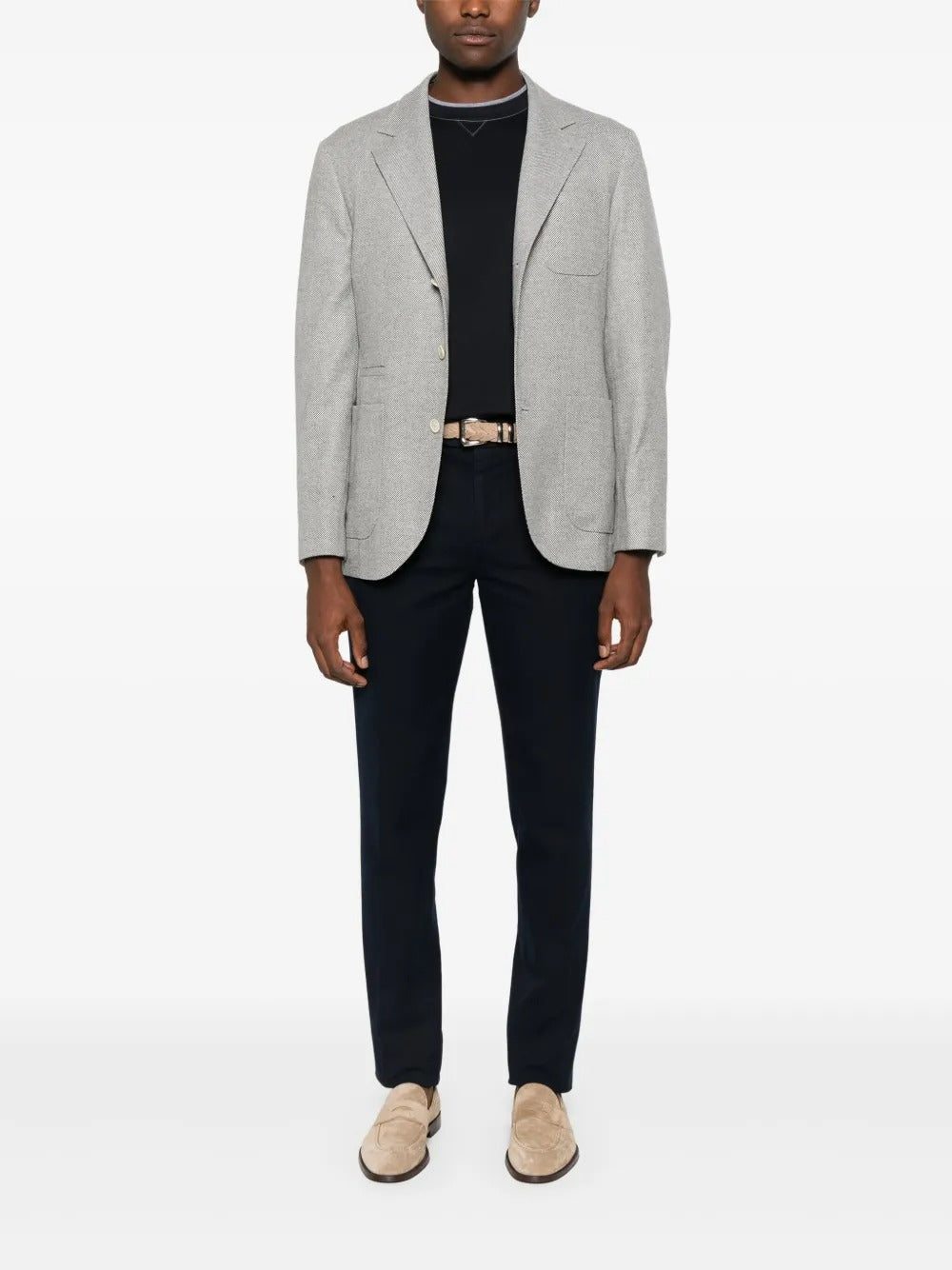 COTTON CHINO TROUSERS Brunello Cucinelli
