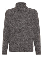 TURTLE NECK SWEATER Brunello Cucinelli GREY 50