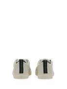 WHITE COW LEATHER SNEAKERS PS PAUL SMITH