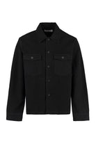 EVENING COACH COTTON OVERSHIRT Our Legacy black 54