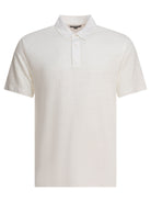 LINEN POLO SHIRT Vince WHITE S
