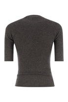 SPARKLING RIBBED CASHMERE SWEATER Brunello Cucinelli