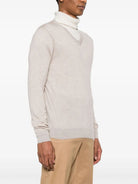 MA00058256JA V NECK SWEATER Colombo