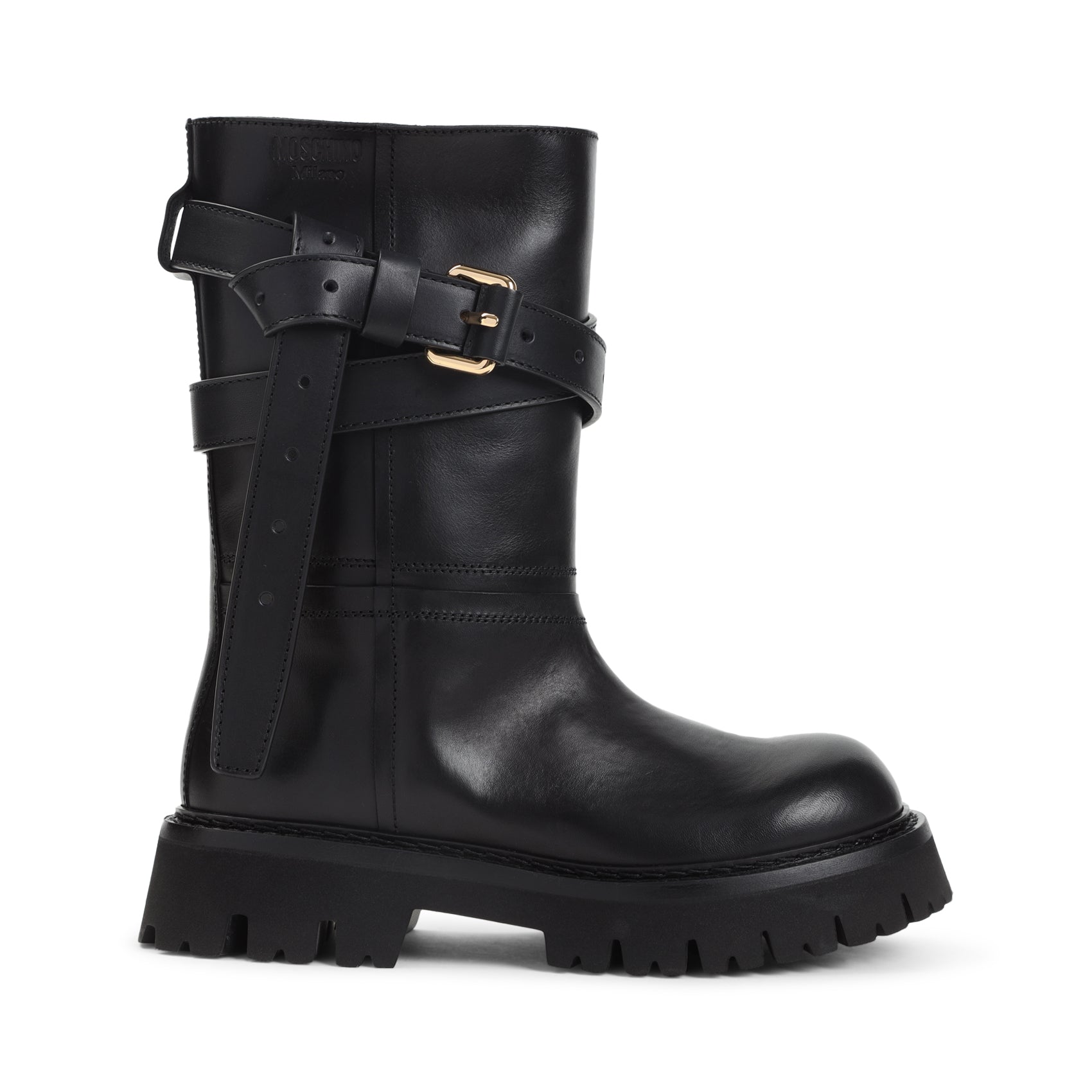 BOOTS MOSCHINO COUTURE BLACK 39