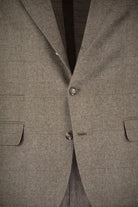 PRINCE OF WALES FLANNEL SUIT IN SILK, WOOL AND CASHMERE Brunello Cucinelli