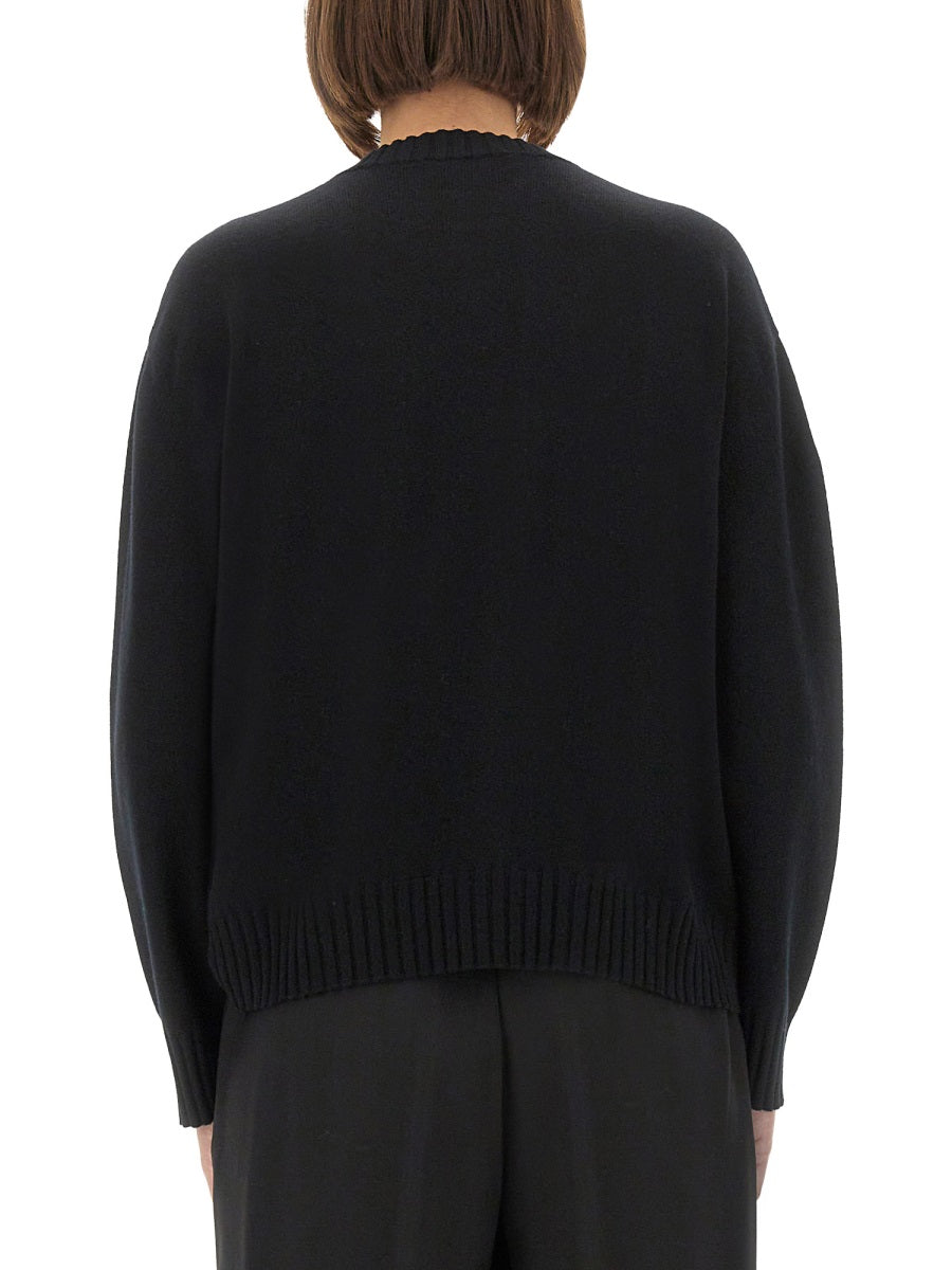 PLATINUM CREW-NECK JUMPER Fabiana Filippi
