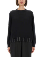 PLATINUM CREW-NECK JUMPER Fabiana Filippi