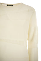 PLATINUM BOAT NECK SWEATER Fabiana Filippi