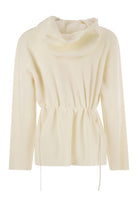 ENGLISH RIB CO HOODED SWEATER Fabiana Filippi