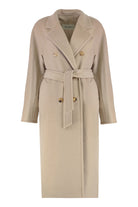 MADAME WOOL AND CASHMERE COAT Max Mara Ecru 42