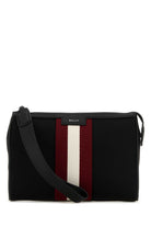 BLACK NYLON CODE CLUTCH Bally BLACK TU