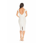 Marcella Chevron Sequin Dress Dress the Population