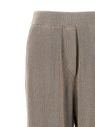 ENGLISH RIB COTTON AND VISCOSE PANTS Brunello Cucinelli