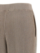 ENGLISH RIB COTTON AND VISCOSE PANTS Brunello Cucinelli