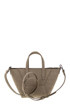 BC DUO MINI NUBUCK CROC PRINT BAG WITH JEWELLERY Brunello Cucinelli