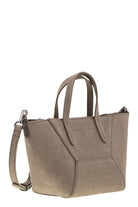 BC DUO MINI NUBUCK CROC PRINT BAG WITH JEWELLERY Brunello Cucinelli