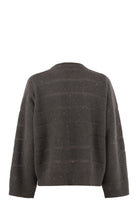 CASHMERE AND WOOL CREW-NECK SWEATER Brunello Cucinelli