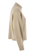CASHMERE AND WOOL TURTLENECK SWEATER Brunello Cucinelli