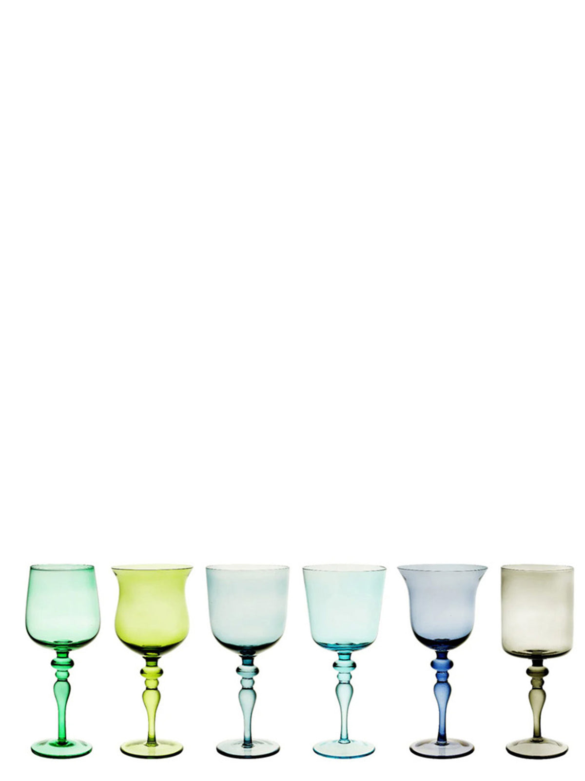 Set of 6 Goblets Assorted Shapes – Lord & Taylor