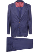 CLASSIC SUIT Brunello Cucinelli BLUE 52