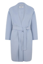 MESSI VIRGIN WOOL COAT S MAX MARA Light Blue 40