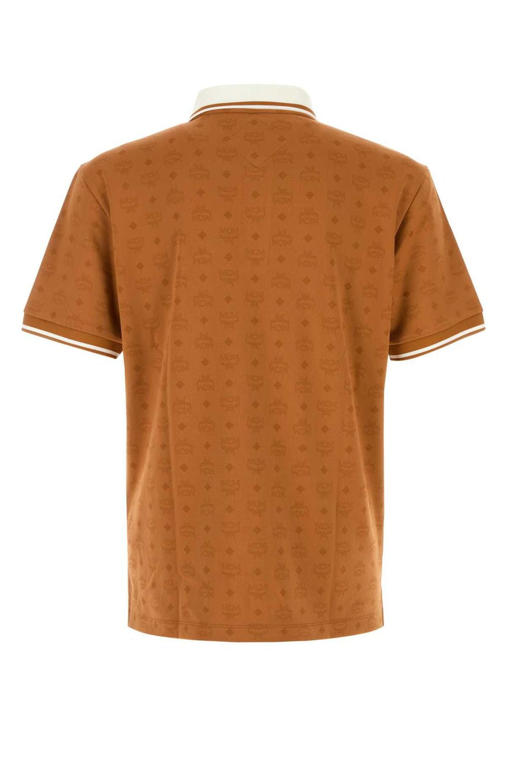 ORANGE PIQUET POLO SHIRT MCM