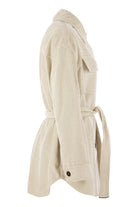 CORDUROY SAFARI-STYLE JACKET WITH JEWELLERY Brunello Cucinelli