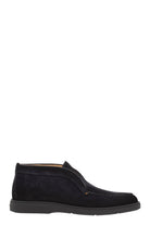 SUEDE LEATHER DESERT BOOT Santoni BLUE 6