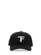 TF BASEBALL CAP Tom Ford BLACK + CREAM M