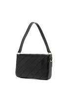 FLAP WAVE BLACK LEATHER SHOULDER BAG Missoni