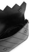 FLAP WAVE BLACK LEATHER SHOULDER BAG Missoni