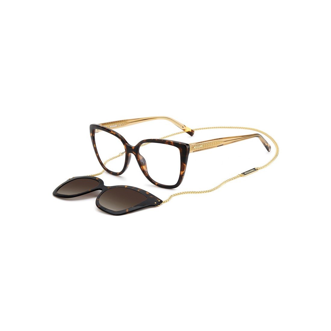 Missoni (Opt + Clip-On) MIS 0133/CS 086(LA) Missoni Havana 54