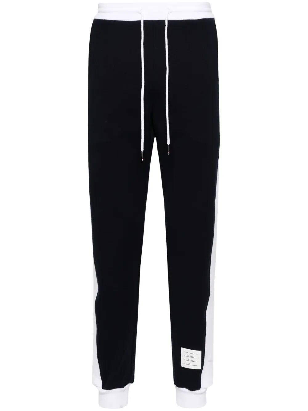 SWEATPANTS WITH ENGINEERED 4 BAR IN SOLID CLASSIC LOOPBACK JERSEY Thom Browne BLUE 3