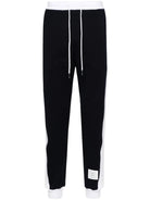 SWEATPANTS WITH ENGINEERED 4 BAR IN SOLID CLASSIC LOOPBACK JERSEY Thom Browne BLUE 3