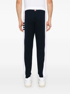 SWEATPANTS WITH ENGINEERED 4 BAR IN SOLID CLASSIC LOOPBACK JERSEY Thom Browne