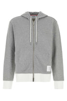 FULL ZIP HOODIE Thom Browne grey 1