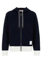 NAVY BLUE COTTON SWEATSHIRT Thom Browne BLUE 2