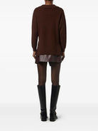 POLO COLLAR SWEATER WITH BUCKLE DETAIL Elisabetta Franchi