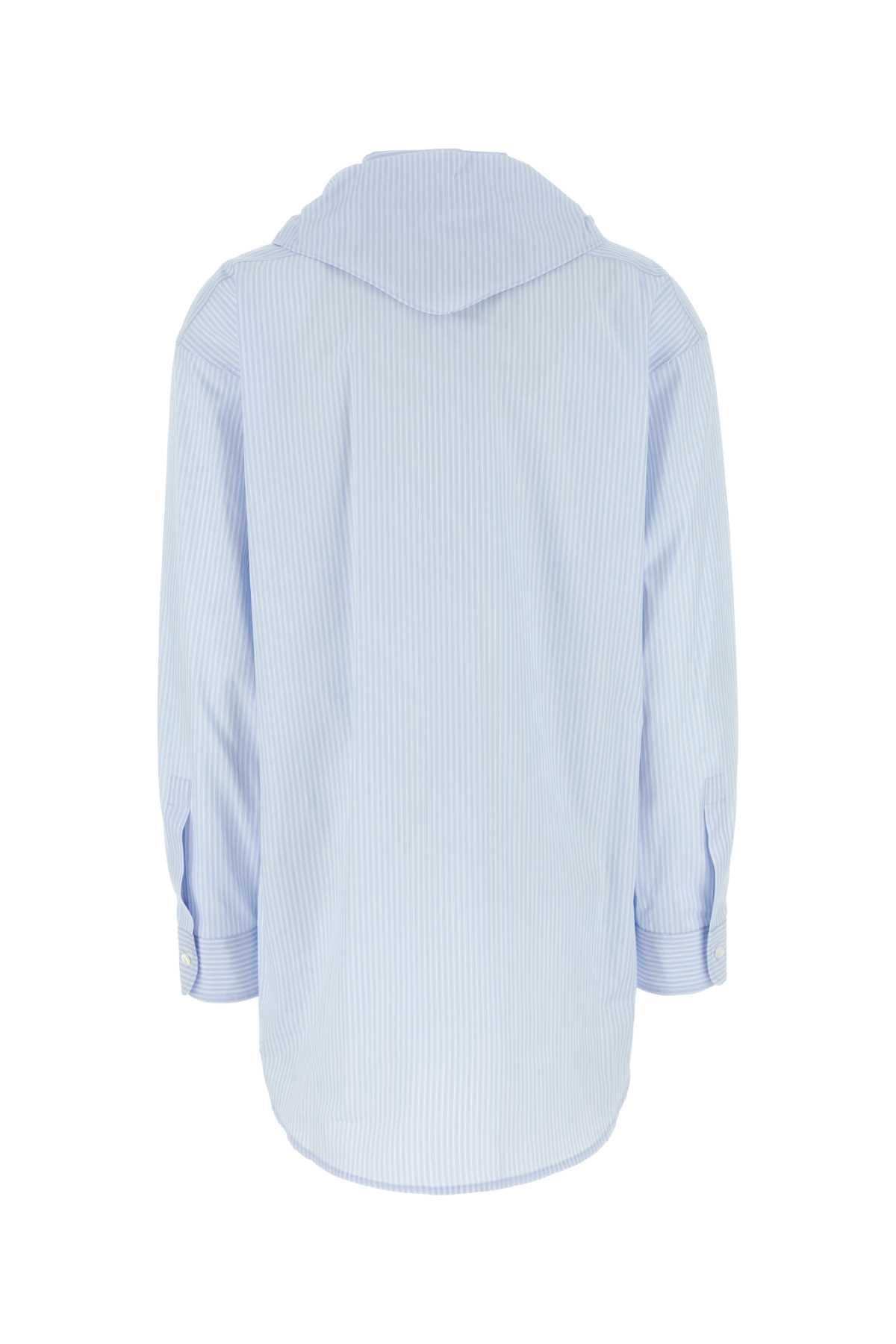 EMBROIDERED POPLIN SHIRT Miu Miu