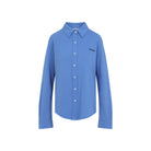 PIQUET SHIRT Miu Miu BLUE 38