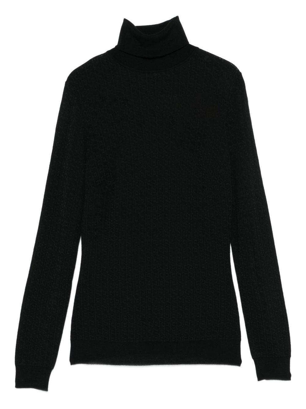 RIBBED TURTLENECK TOP Elisabetta Franchi BLACK 40