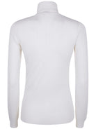TURTLENECK SWEATER WITH LOGO Elisabetta Franchi