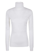 TURTLENECK SWEATER WITH LOGO Elisabetta Franchi
