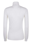 TURTLENECK SWEATER WITH LOGO Elisabetta Franchi